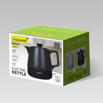 MEO Czajnik elektryczny 1 l MR-071-BLACK MAESTRO