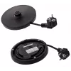 MEO Szklany czajnik elektryczny 2200W 1.7L czarny MR-061-BLACK MAESTRO
