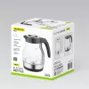 MEO Szklany czajnik elektryczny 2200W 1.7L czarny MR-061-BLACK MAESTRO