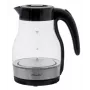 MEO Szklany czajnik elektryczny 2200W 1.7L czarny MR-061-BLACK MAESTRO