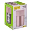 MEO MAESTRO MR-1636-60 600 ml Termos na żywność z podwójnymi ściankami, izolacją próżniową, ze stali nierdzewnej, z 2 pojemnikami i składaną łyżką