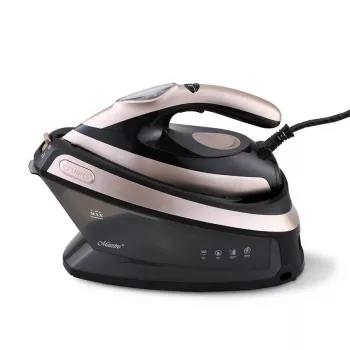 MEO MR-320C Maestro żelazko z generatorem pary 2400W z ceramiczną stopą, ciśnienie 3,5 bara, uderzenie pary 120 g/min, zbiornik 1,2 l