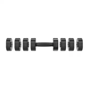 MERACH MR-2444 Hantle regulowane (zestaw 2 szt.) - 2,5-24 kg, 15 ustawień, pokrętło obrotowe, czarno-czerwone