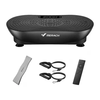 MERACH MR-2533B1-EU Platforma Wibracyjna (Czarny)