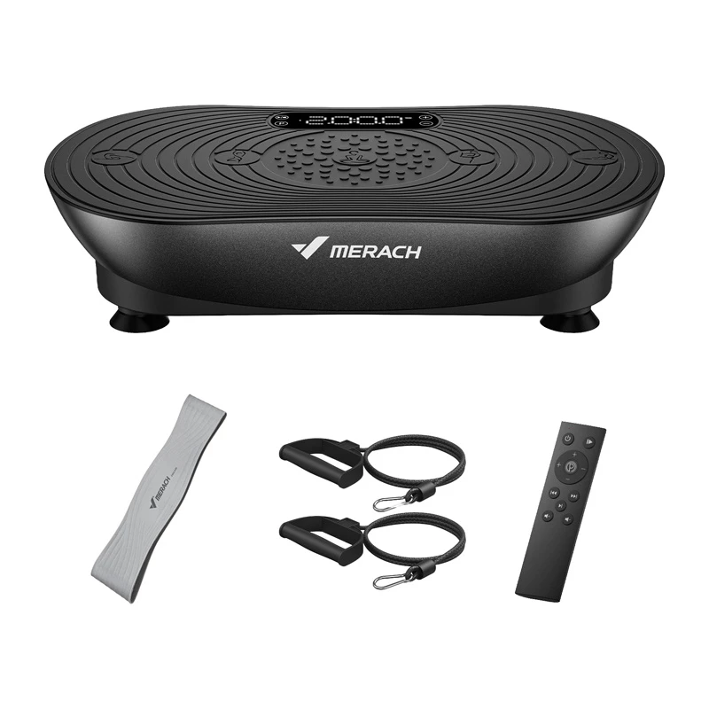 MERACH MR-2533B1-EU Platforma Wibracyjna (Czarny)
