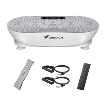 MERACH MR-2533W1-EU Platforma Wibracyjna (Biała)