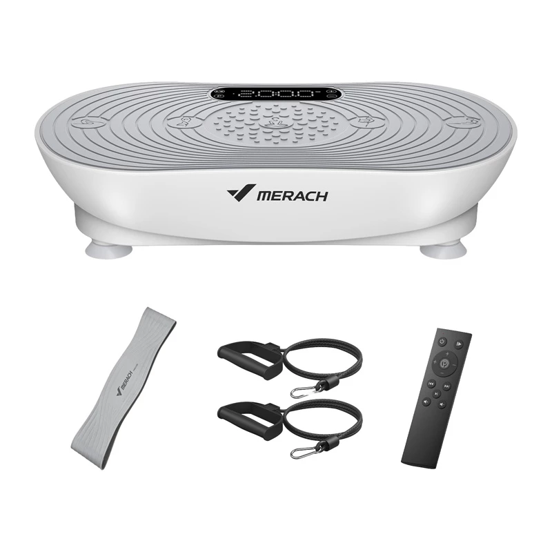 MERACH MR-2533W1-EU Platforma Wibracyjna (Biała)