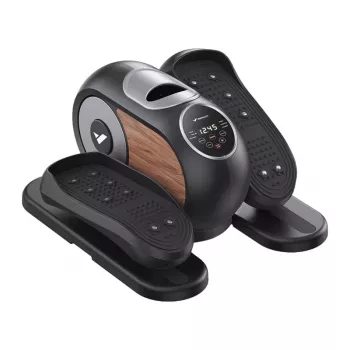 MERACH MR-E32B1 Mini Trenażer Eliptyczny, Magnetyczny Opór, 8 Poziomów, Wyświetlacz LCD, Pod Biurko, Czarny
