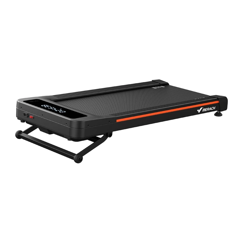 MERACH MR-T25B2 Bieżnia Elektryczna z Głośnikami Bluetooth, 12 Programów, Wyświetlacz LED, Silnik 2,5 HP Peak, 12 km/h, Ręczna Regulacja Nachylenia, Składana