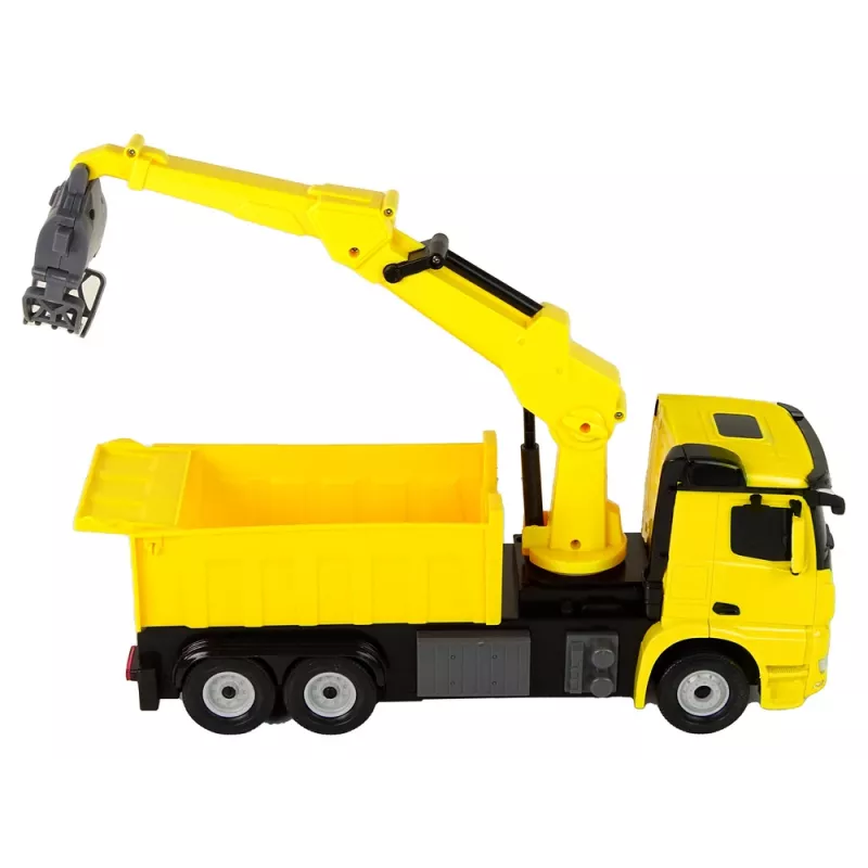 Mercedes Rastar Yellow Grapple Truck