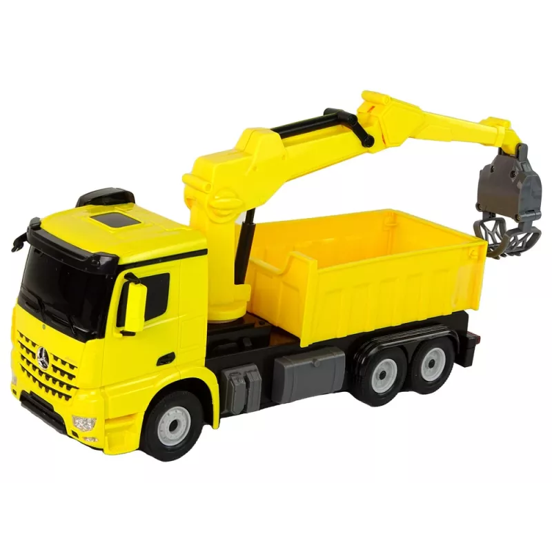 Mercedes Rastar Yellow Grapple Truck