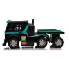 Mercedes XMX622B dziecięcy elektryczny samochód ciężarowy z przyczepą, LCD, niebieski