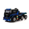 Ciężarówka Mercedes + Przyczepa XMX622B Granatowa LCD Zasilana Bateryjnie Zabawka