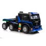 Ciężarówka Mercedes + Przyczepa XMX622B Granatowa LCD Zasilana Bateryjnie Zabawka