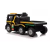 Mercedes Truck + Trailer XMX622B Yellow LCD Battery-Powered Toy Car
