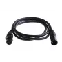 MERCODAN PRO Kabel XLR 0,75 m AWG24 Czarny