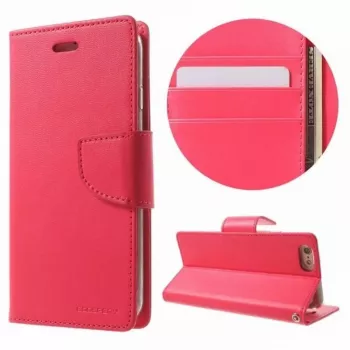 Mercury Apple iPhone X/XS Bravo Diary Hot Pink Folio Wallet Case