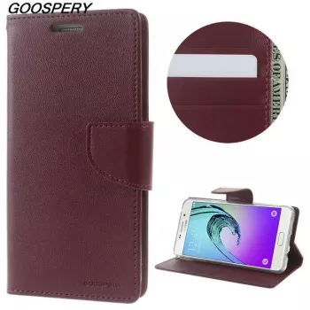 Mercury Apple iPhone X/XS Bravo Diary Wine Wallet Case