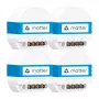 MEROSS MSS815MAQUA-UN Inteligentny przełącznik Wi-Fi 4-pak (2,4 GHz, wtyczka US, bez koncentratora)