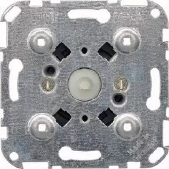 Merten 317400 System M Wkładka przełącznika zmiennego, 2-biegunowy, 10 AX, 250 V, podtynkowy, z zaciskami śrubowymi, bezhalogenowy