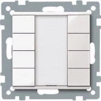 Merten 627819 Przełącznik zmienny (wkład), 10 A, 250 V, podtynkowy, szary