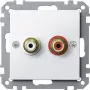 Merten MEG4350-0319 Gniazdo Schuko 1-krotne Polar White Glossy