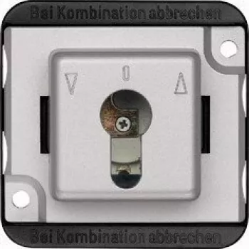 Merten System M ramka 1-krotna czarno-srebrna wysokopołyskowa 318760