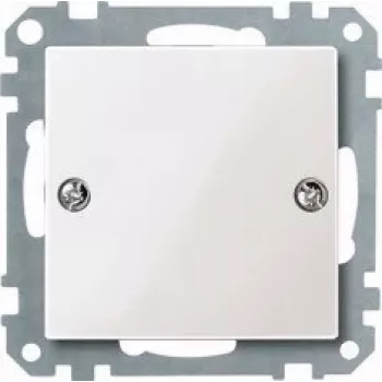Merten System M ramka 1-krotna polarny biały połysk 461819