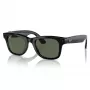 META Ray-Ban Wayfarer Smart Glasses Glossy Black, G-15 Green Lens