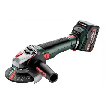 Metabo 613054650 125 mm 900 W Szlifierka kątowa przewodowa, 10 000 obr./min, wrzeciono M14, przełącznik suwakowy, zabezpieczenie przed ponownym uruchomieniem, sprzęgło bezpieczeństwa S-automatic