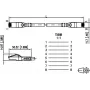 METZ CONNECT 1308451588-E 1,5m Cat6a S/FTP (S-STP) biały kabel sieciowy