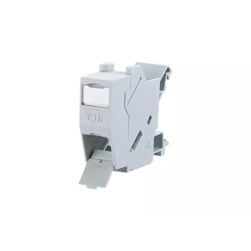 METZ CONNECT BTR E-DAT Module REG 8(8) IP20 Empty - Obudowa modułu danych na szynę DIN, 1TE, jasnoszary