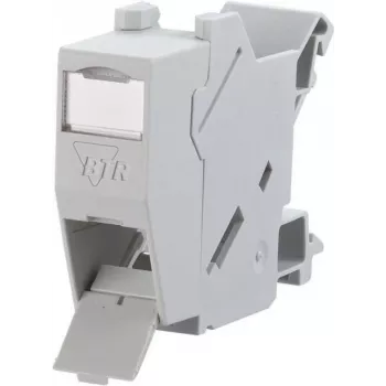 METZ CONNECT BTR E-DAT Module REG 8(8) IP20 Empty - Obudowa modułu danych na szynę DIN, 1TE, jasnoszary