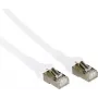 Kabel krosowy METZ CONNECT Cat.6A S/FTP RJ45 do RJ45, 10GBase-T, 0,5m, szary, LSZH, pozłacane styki 1308455088-E