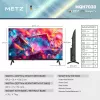 Metz MQH7030Z 40 cali Full HD Android TV Czarny