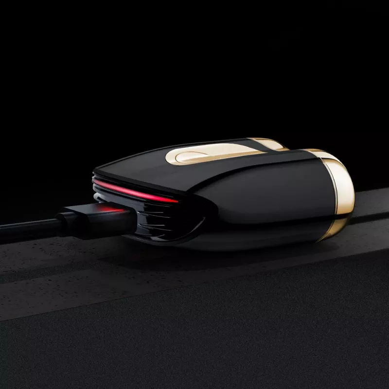 METZ MZCP021 Super Car Shaver, Golden Black