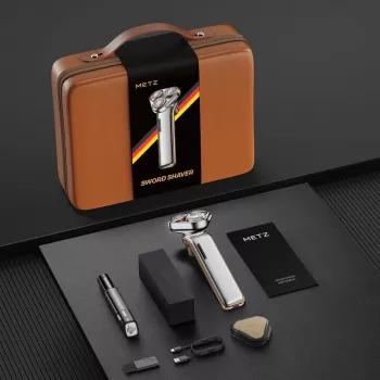 Metz Sword Shaver MZDF032 Titanium Gold