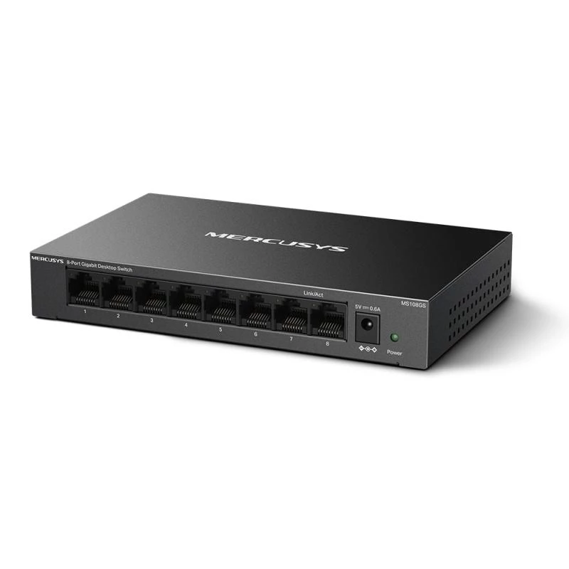 MEU Mercusys MS108G Przełącznik biurkowy gigabitowy 8-portowy
