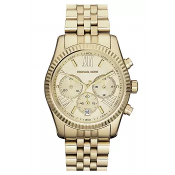 Zegarek damski Michael Kors Bradshaw Chronograph MK5556 38mm złota stal nierdzewna