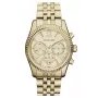 Zegarek damski Michael Kors Bradshaw Chronograph MK5556 38mm złota stal nierdzewna