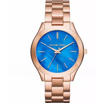 Zegarek Michael Kors Bradshaw Damski Chronograf MK3494 42mm Różowe Złoto Stal Nierdzewna