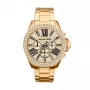 Zegarek damski Michael Kors Bradshaw ze stali nierdzewnej w kolorze różowego złota z chronografem MK6095