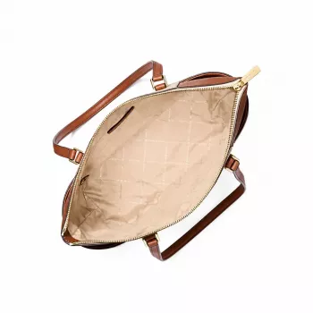 MICHAEL KORS Cece Vanilla Damska Torebka na Ramię z Łańcuszkiem