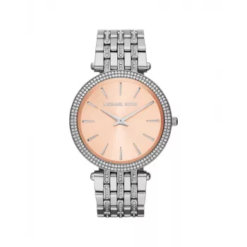 Zegarek damski Michael Kors Darci ze stali nierdzewnej w kolorze różowego złota MK3218 39mm