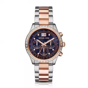 Zegarek damski Michael Kors Darci ze stali nierdzewnej w kolorze różowego złota MK6205