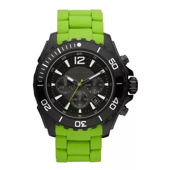 Zegarek męski Michael Kors Gage Chronograph MK8236 47mm Stal nierdzewna Niebieska tarcza