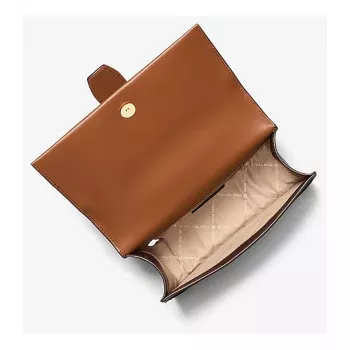 Michael Kors Greenwich Crossbody Bag 35S5GGRC1BBRO Brązowa Skóra Saffiano