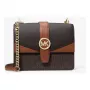 Michael Kors Greenwich Crossbody Bag 35S5GGRC1BBRO Brązowa Skóra Saffiano