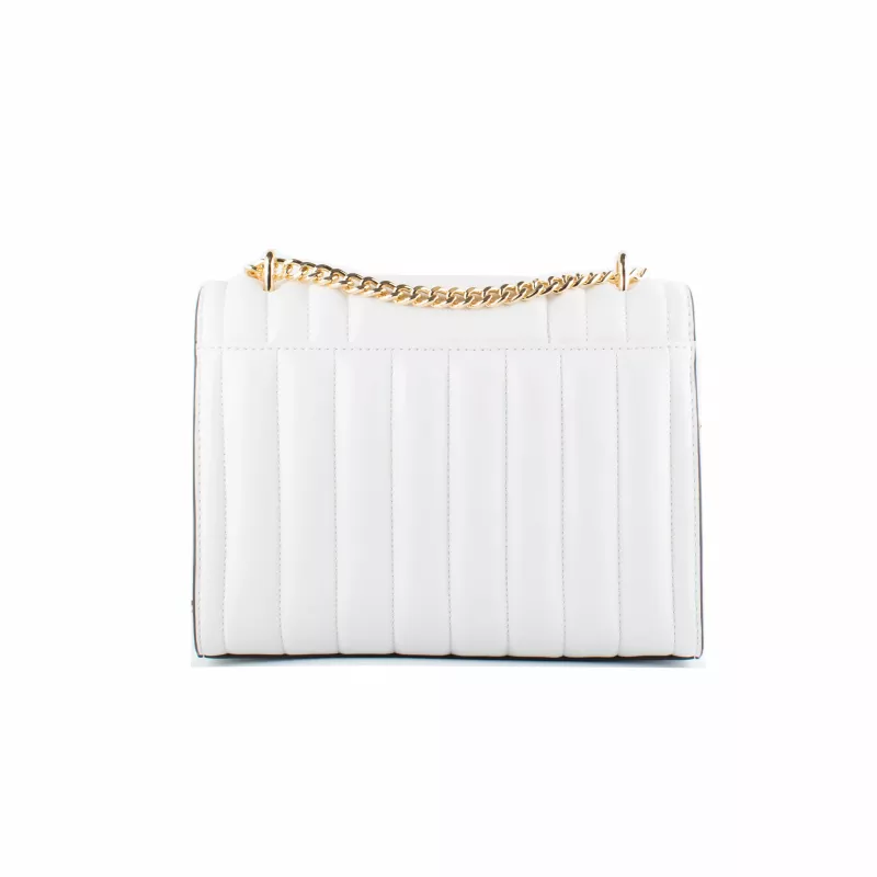 Torba na ramię Michael Kors Gwen 35R4GWHL6UOPT Signature Coated Canvas Złote Okucia