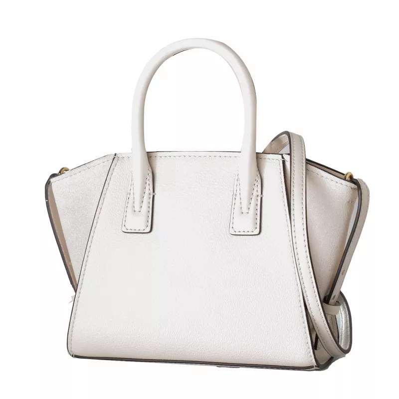 MICHAEL KORS Jet Set Charm Damska torba na ramię z nadrukiem Signature Logo Print, kształt owalny, 18x15x7 cm